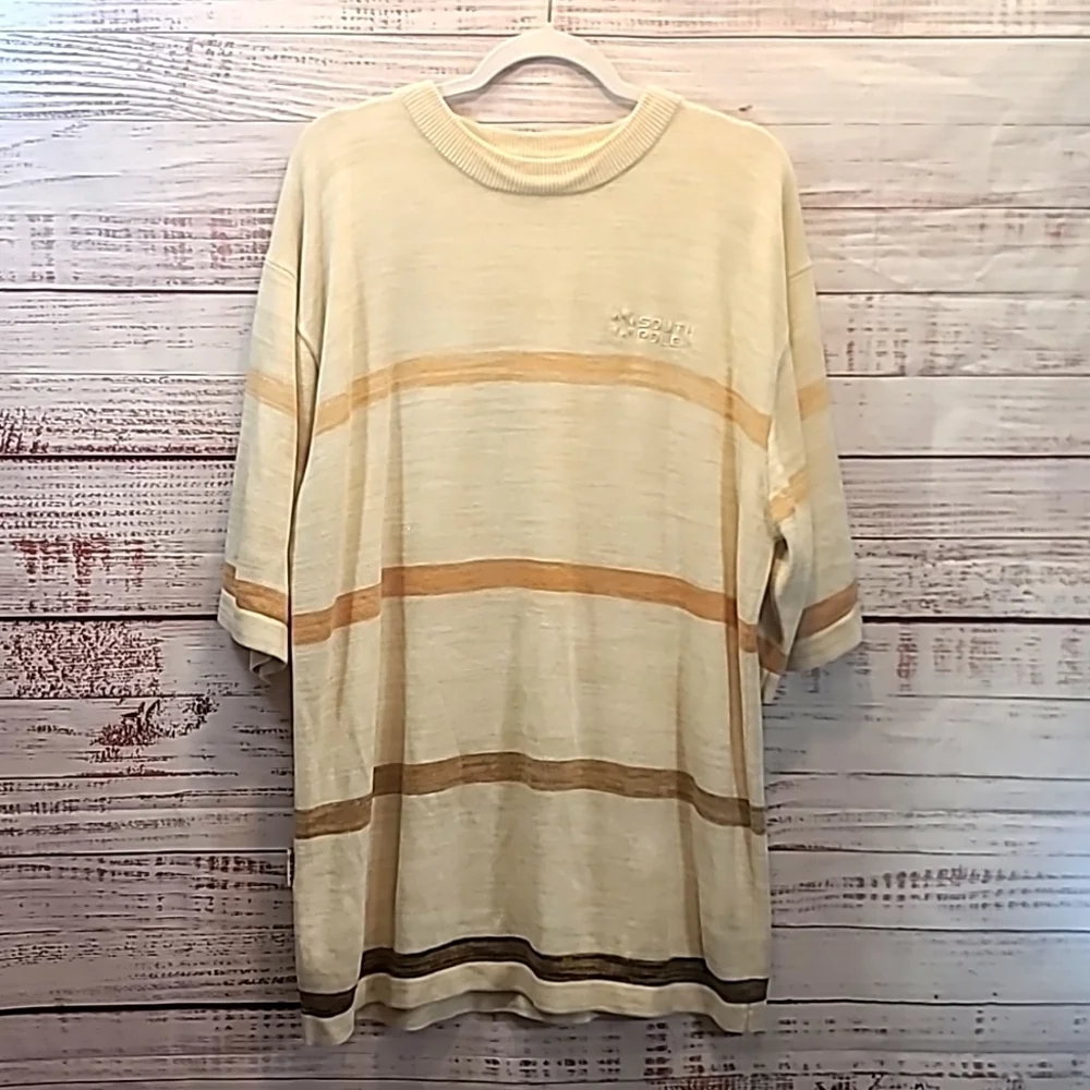 South Pole vintage stripped knit sweater